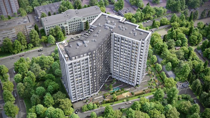 2-к. квартира, 74,4 м², 12/16 эт.