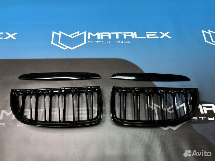 Решетка радиатора BMW E90 М стиль, дорест