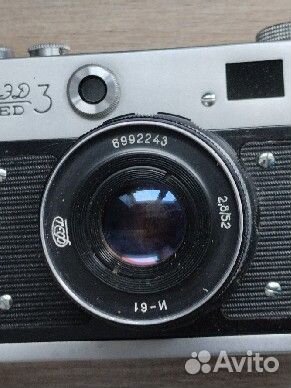 Плёночный фотоаппарат фэд 3