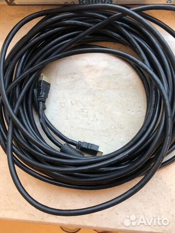 Кабель hdmi 15 метров VGA кабель 10м