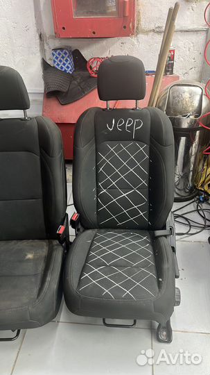 Сидения Jeep Wrangler перетяжка