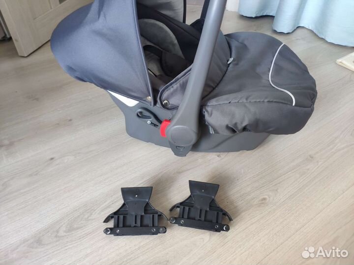 Коляска детская 3 в 1 Riko Basic, цвет ментоловый