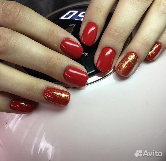 Маникюр гель лак