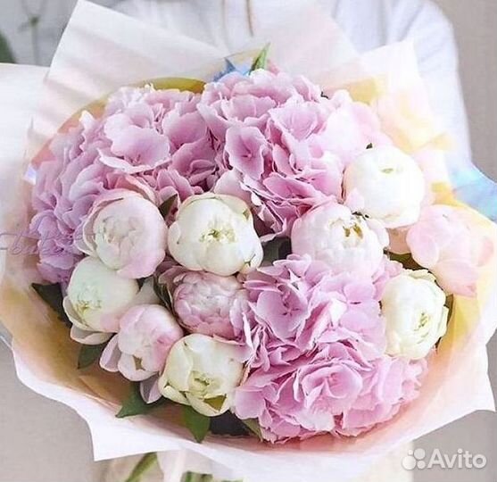 Пионы Букет пионов Доставка цветов