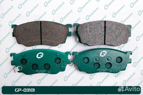 Колодки G-brake GP-03101 GP-03101 gbrake