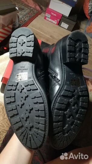 Pierre Cardin Полусапоги натуральная кожа 40