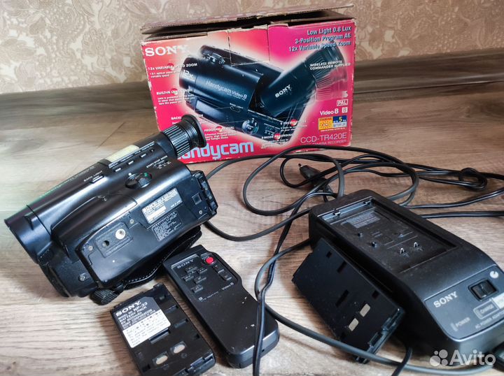 Видеокамера sony handycam CCD-TR420E