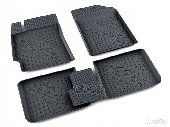 Коврики салона полиуретан черный Toyota Camry