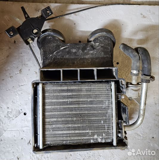 Печка в полном комплекте на Ниву