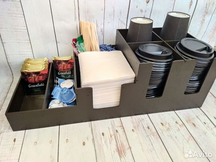 Органайзер барный диспенсер под стаканы кофе