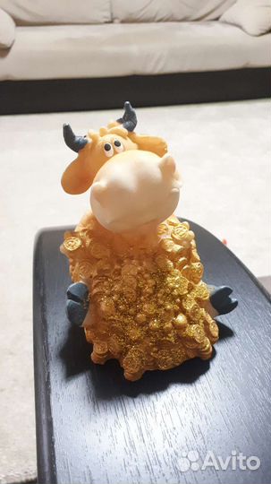 Копилка сувенир Бык, сувенир, статуэтка