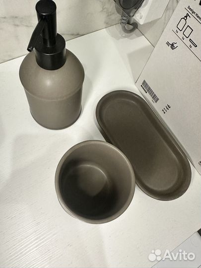 Набор для ванной IKEA икея новый ориг (3 пр)