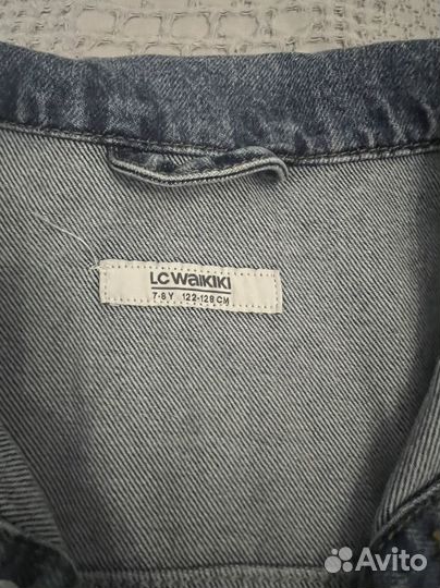 Джинсовая куртка на мальчика