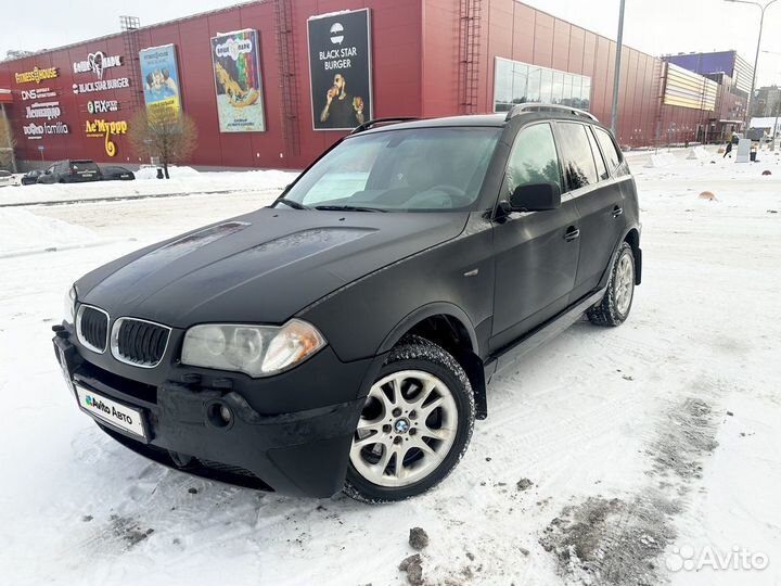 BMW X3 2.5 AT, 2004, 304 000 км