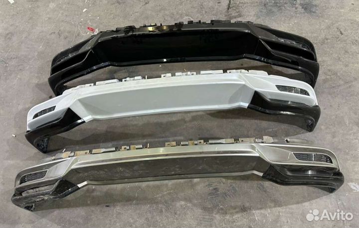 Передняя губа юбка heritage Lexus LX 570 450d