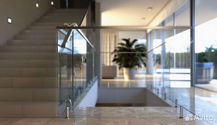 Ограждения из стекла на заказ