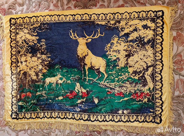 Коврик плюшевый 