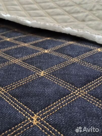 Отрез ткани-Стежка джинсовая, Баленсиага, Италия