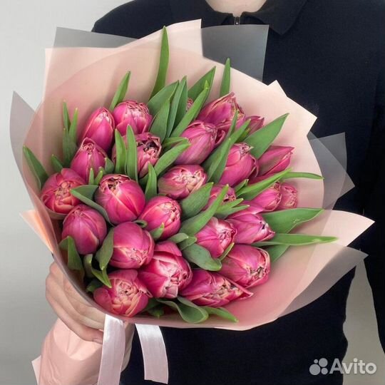 Букет из тюльпанов