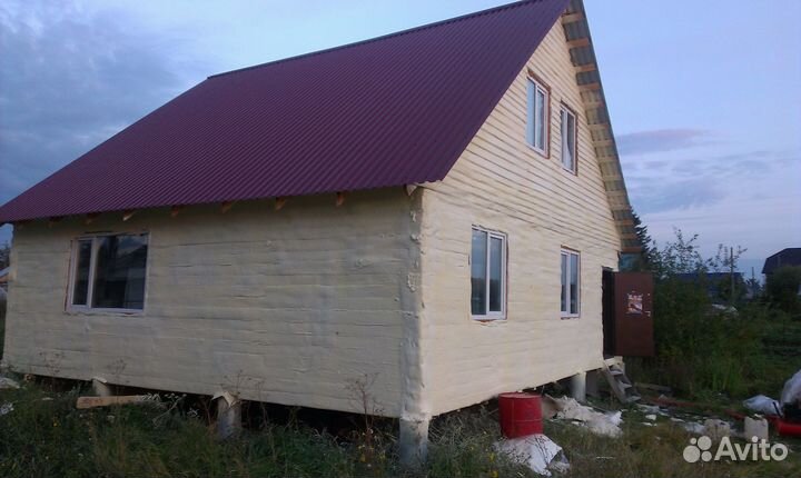 Утепление фасада стен пенополиуретаном пеной ППУ