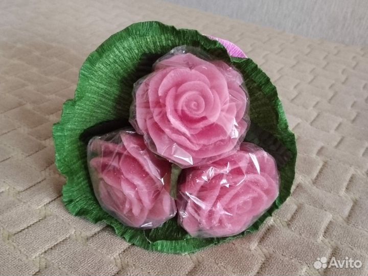 Мыло ручной работы букет