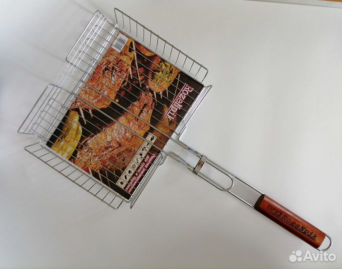 Решетка гриль для мангала барбекю новая