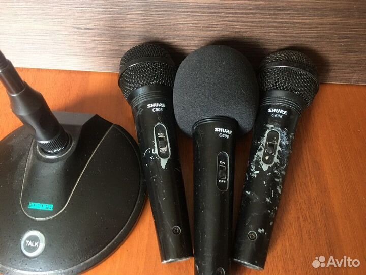 Микрофоны проводные Shure