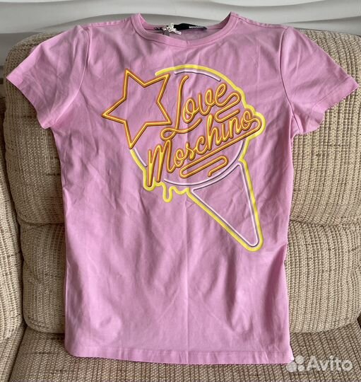Love moschino футболка оригинал