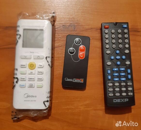 Пульт для A/C кондиционера Midea Haier, для каминa