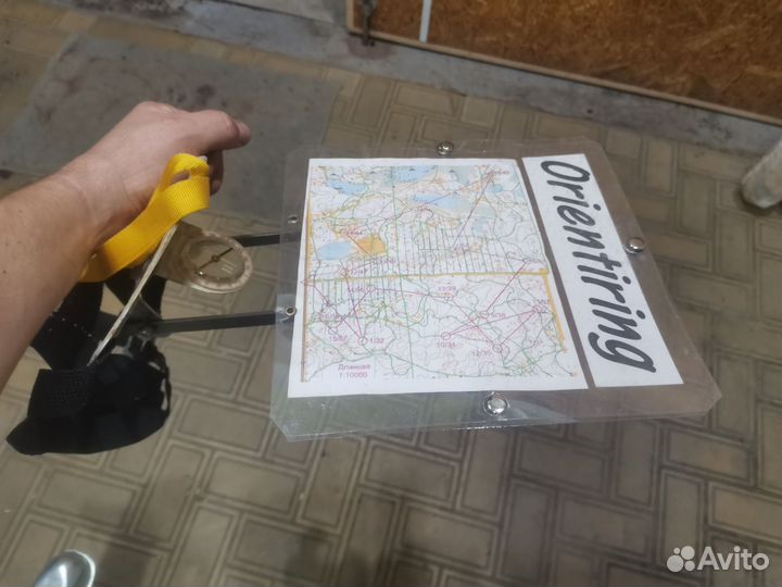 Планшет для зимнего спортивного ориентирования