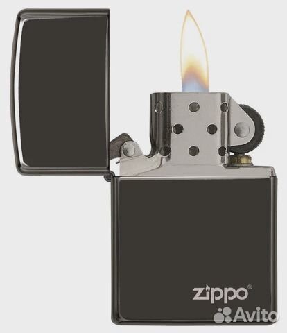 Зажигалка бензиновая Zippo 24756ZL Ebony