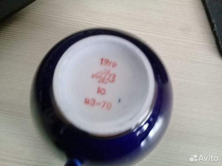 Чайный сервиз лфз кобальтовый