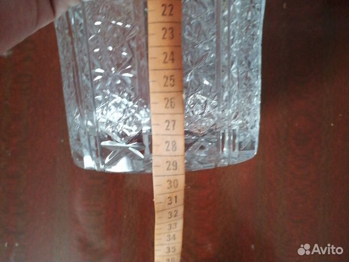 Хрустальная ваза