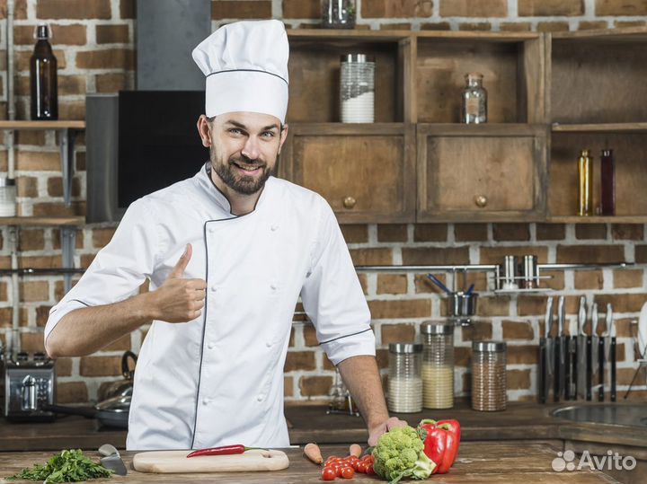Повар без опыта в цех
