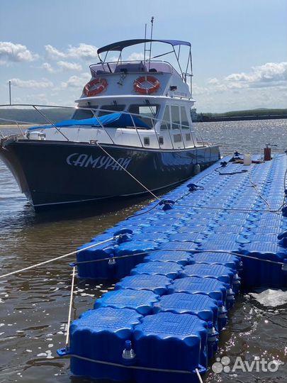 Понтон модульный пластиковый