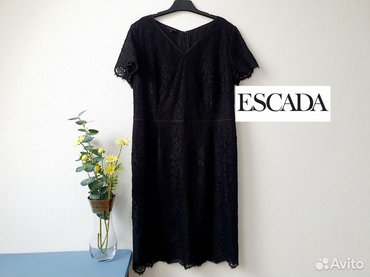 Вечернее платье из кружева 50 52 XL Escada