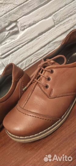 Туфли женские кожаные