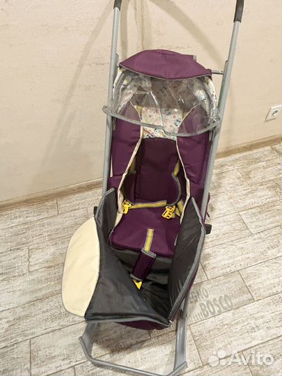 Санки коляска ника 4