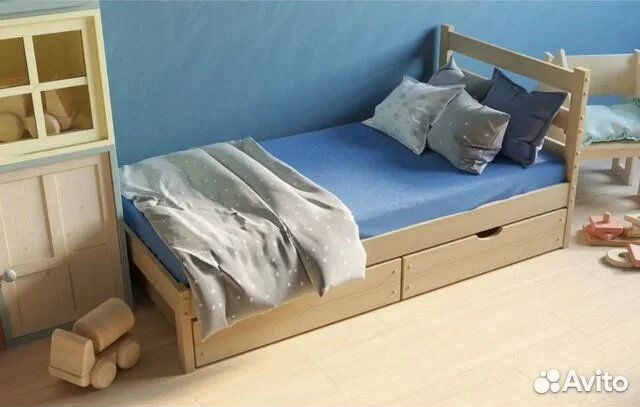 Детская кровать софа из массива