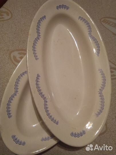 Селедочница зик СССР (сервировочное блюдо)