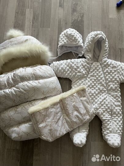 Конверт на выписку зимний