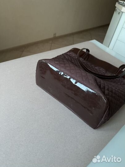 Сумка шоппер коричневая