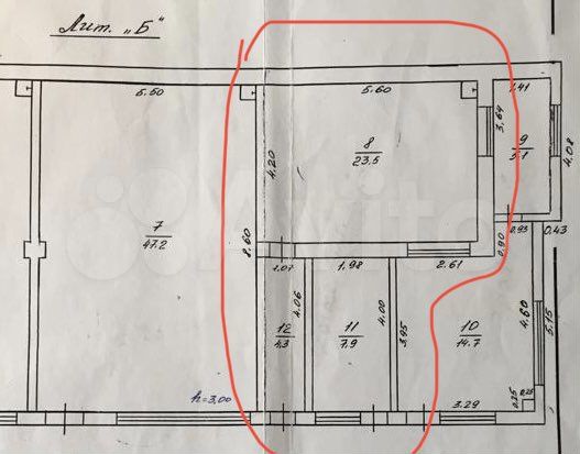 Торговая площадь, 40 м²