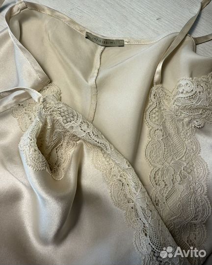 Шелковый топ intimissimi размер M