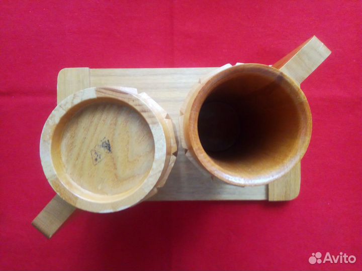 Кружки пивные деревянные