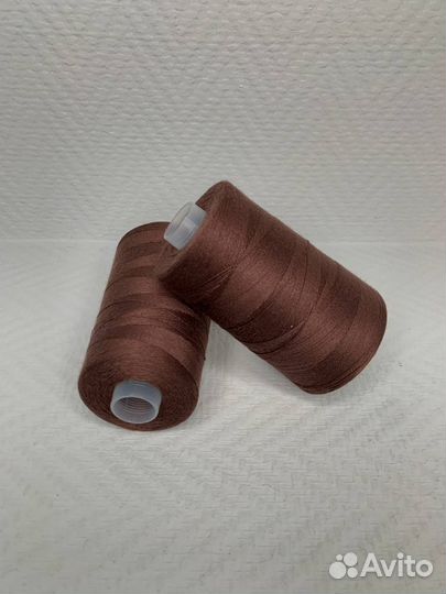 Швейные нитки 70лл-2500м № 202 (Коричневый шоколад