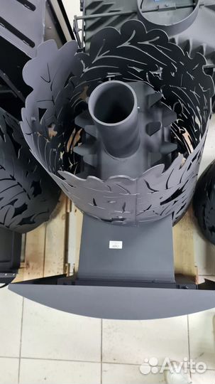 Банная печь Dubravo 180 Window (дверца со стеклом)