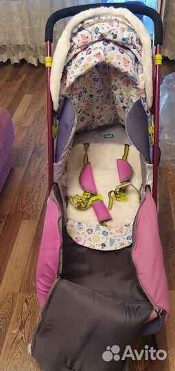 Детские санки коляска ника