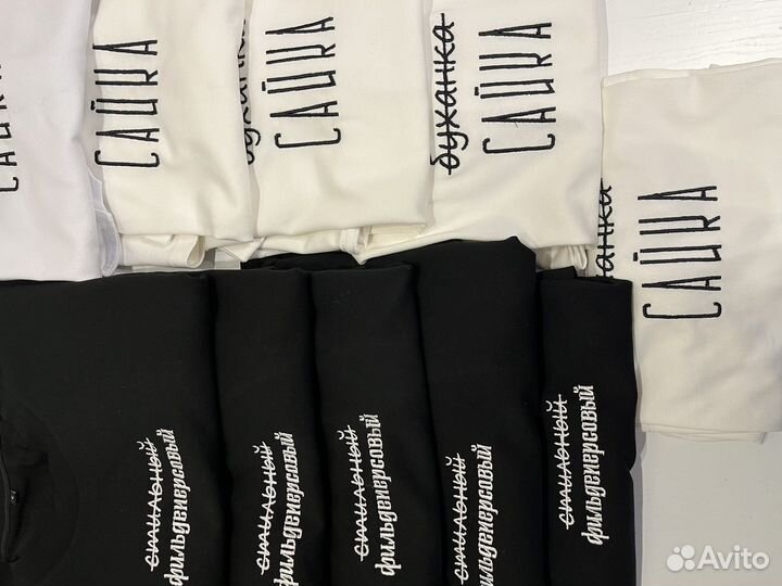 Вышивка на одежде логотипов, брендирование