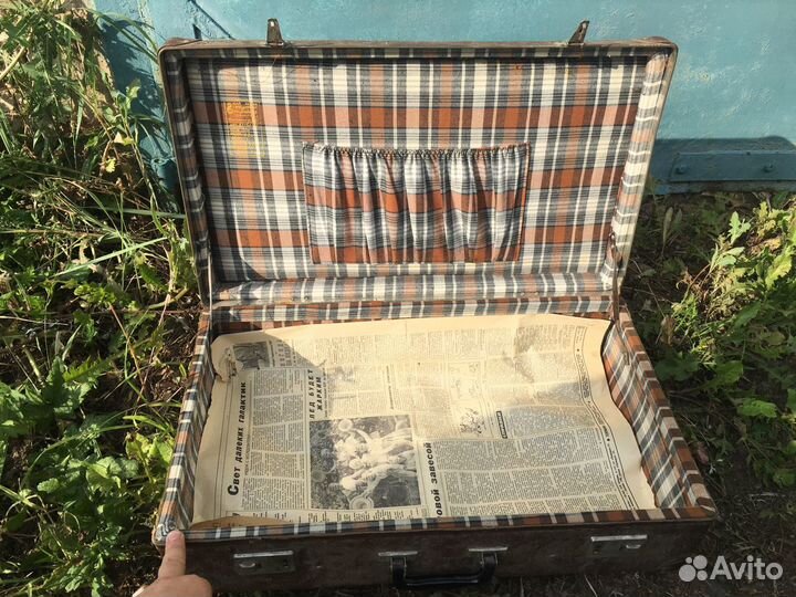 Чемодан винтажный советский
